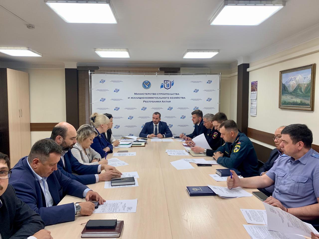 Заседание Правительственной комиссии Республики Алтай по обеспечению безопасности дорожного движения